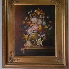 Restauratore Macerata - Ferretti Restauro - Quadro con cornice dorata