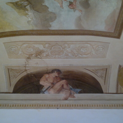 Restauratore Macerata - Ferretti Restauro - Soffitto dipinto